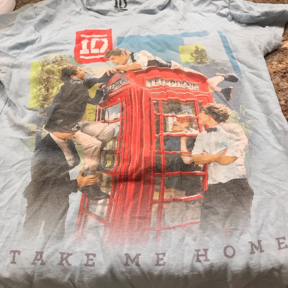 One Direction Take me Home album shirt.